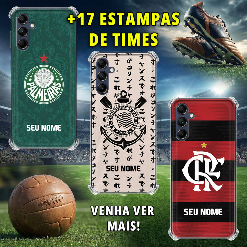 Capa Capinha - Samsung Galaxy M14 5G - Times Brasileiros em Oferta na Shopee