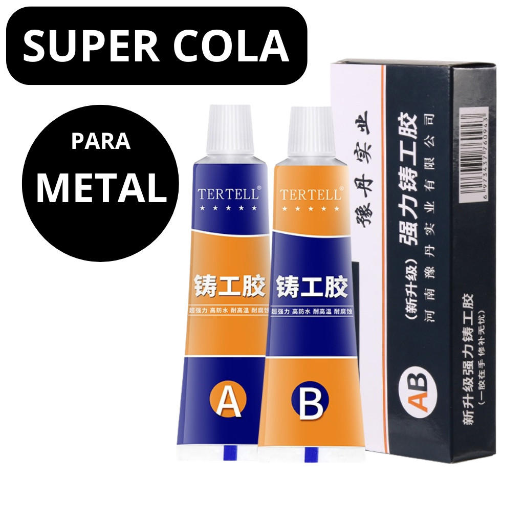 Cola Resistente Ao Calor Solda Fria De Metal A & B Adesivo Gel De Fundição Ferramentas Composto