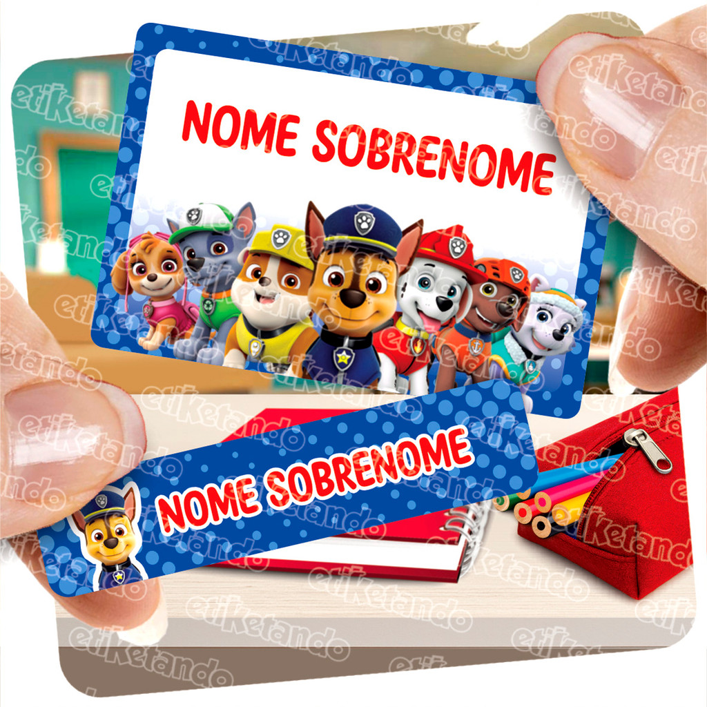 ✅ ETIQUETA ESCOLAR 🌟 KIT PEQUENO ♡ 45 UN ⚠️ CABE NOME E SÉRIE 🔥IDEAL P/ LÁPIS, CADERNO, ITEM ESCOLAR em Oferta na Shopee