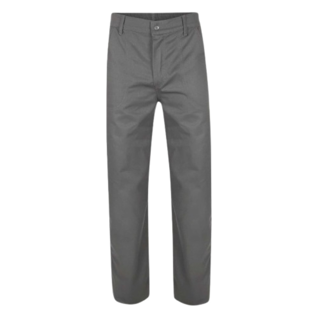 Calça Nr10 Risco 2 Atpv 11,3 Cal/Cm2 Cinza Sem Faixa Refletiva Proteção Epi De Segurança Ca 39721