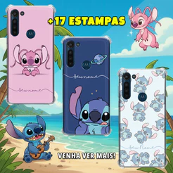 Capa Capinha para Motorola Moto G8 Power - Stitch & Angel