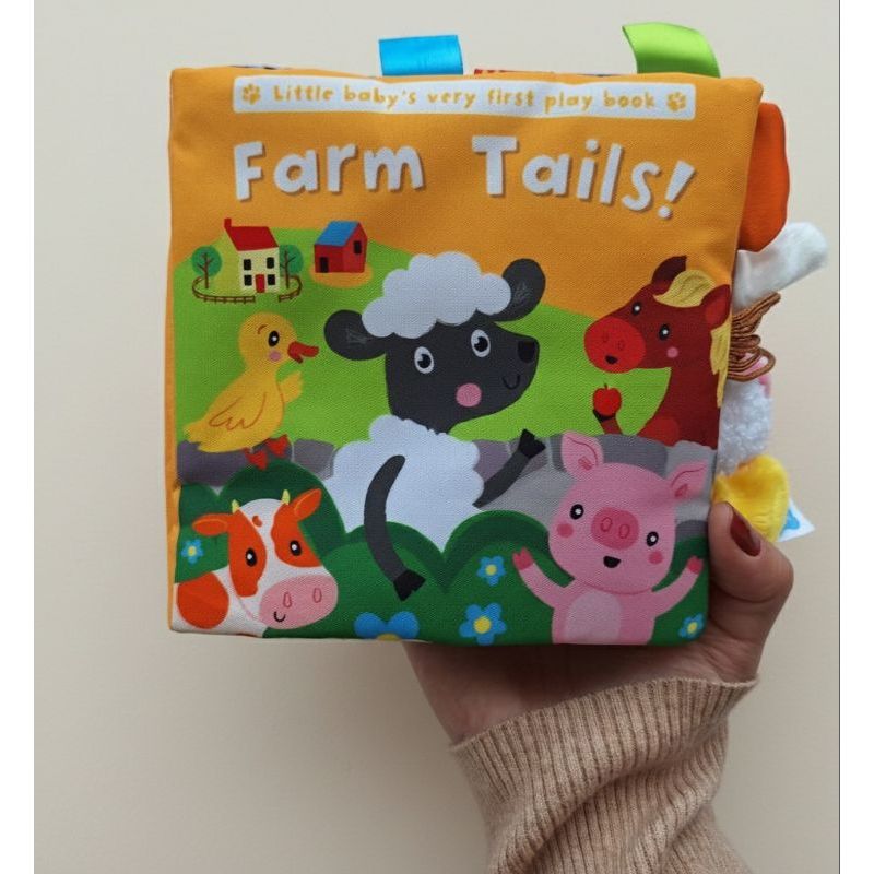 Livro Sensorial Interativo Educativo Bebê Montessori