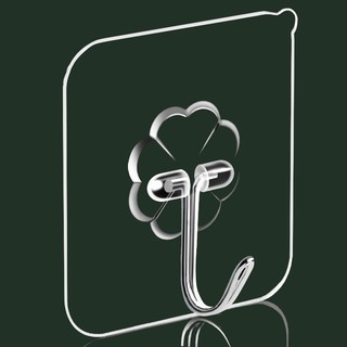 20  Gancho De Parede Forte Transparente Com Ventosa Para Cozinha / Banheiro Multiuso Ganc…