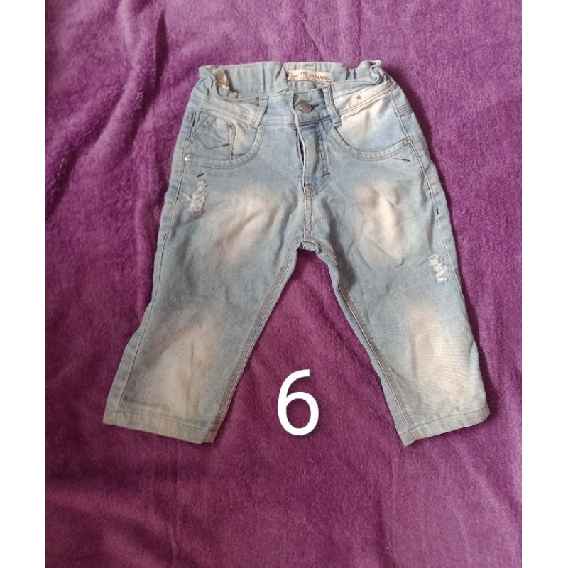 roupas infantis jeans usado