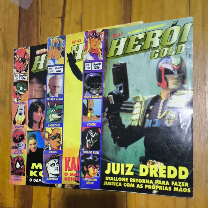 REVISTA - Herói Gold - vários volumes