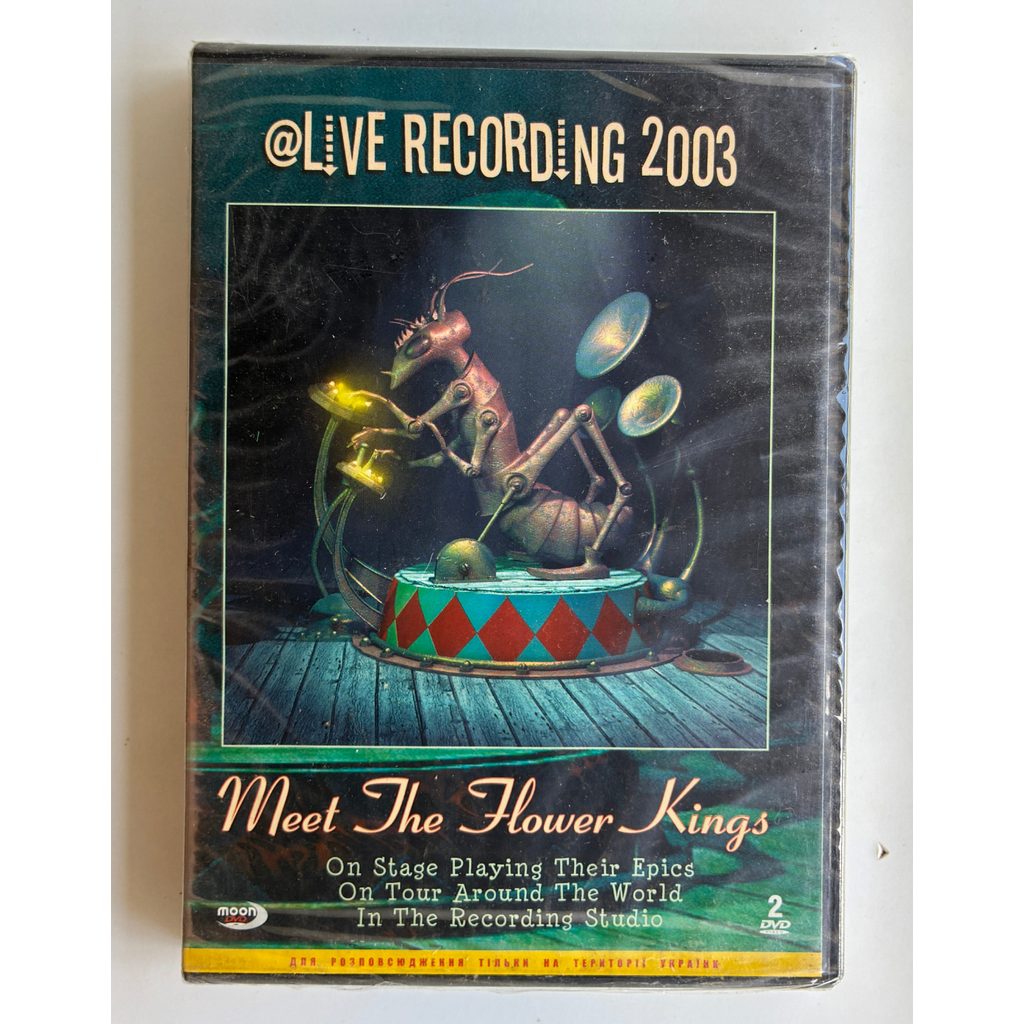 The Flower Kings: Meet The Flower Kings (2 DVDs)  Novo Lacrado Original