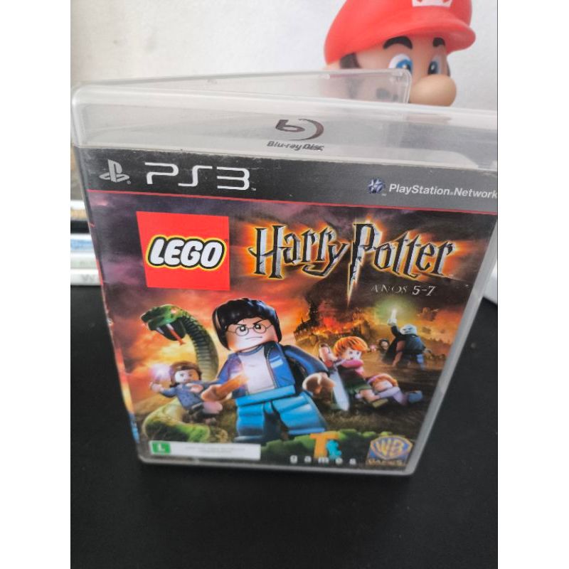 jogo para PS3 usado mídia física original Lego Harry Potter