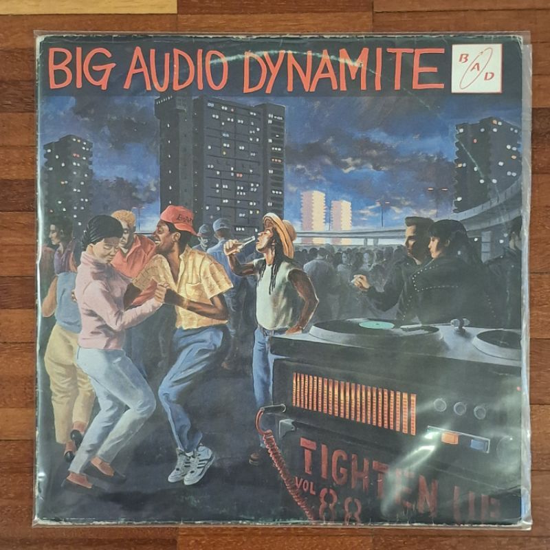 LP Big Audio Dynamite – Tighten Up Vol. '88 (1988) *Mick Jones do The Clash