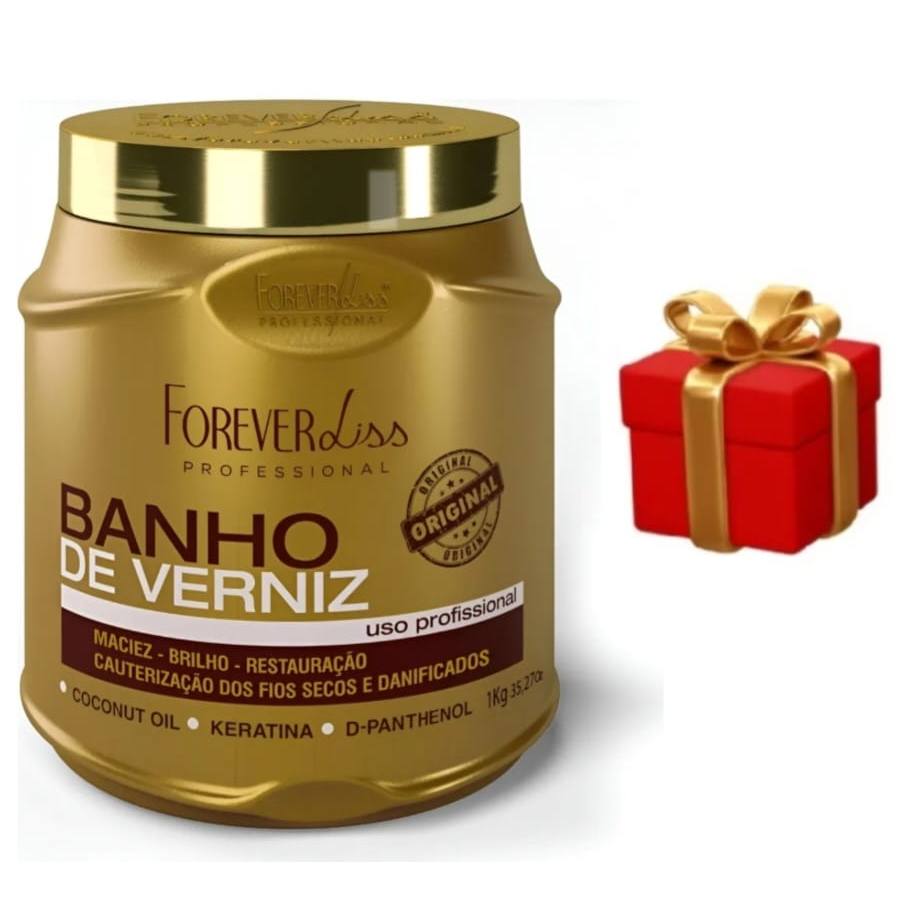 Forever Liss Máscara Banho De Verniz 1Kg.