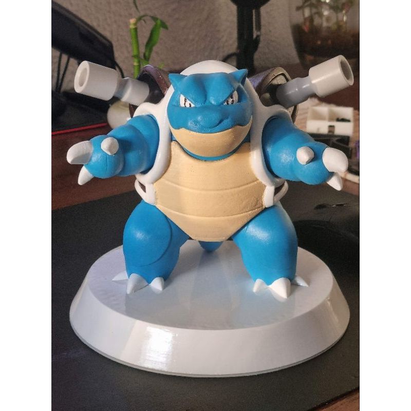 Pokémon Blastoise Umidificador - Impressão 3D 20cm