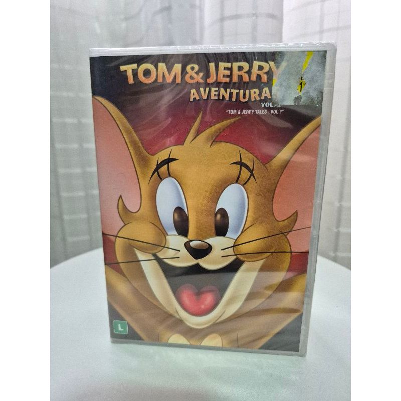DVD original lacrado Tom & Jerry Aventuras Vol. 2 - Original (Série Tom & Jerry Tales)