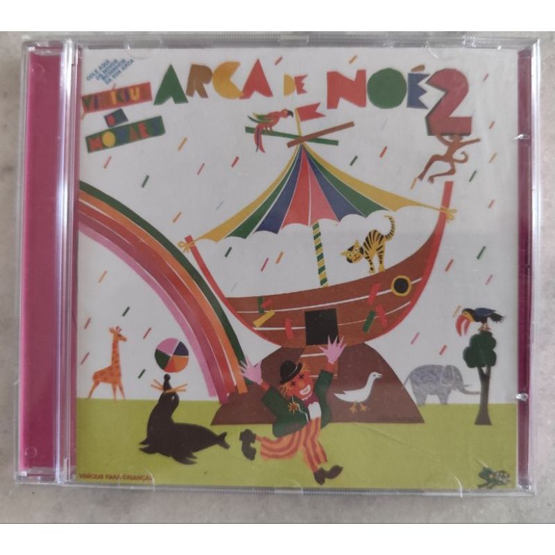Cd Arca de Noé 2 - Fagner - Clara Nunes - Elba Ramalho