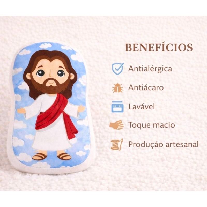 Almofada Naninha Lembrancinha Jesus