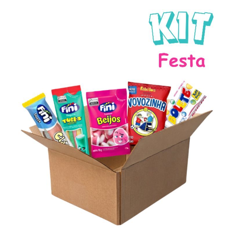 Kit Festa 20 30 45 Sacolinhas Guloseimas para Lembrancinhas Aniversário Sortidos em Oferta na Shopee