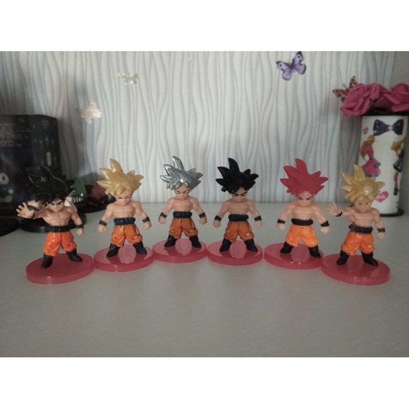 Mini estatueta Anime Dragon Ball z, em Pvc