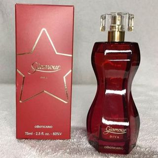 Perfume Glamour Diva 75ml Boticário em Oferta na Shopee