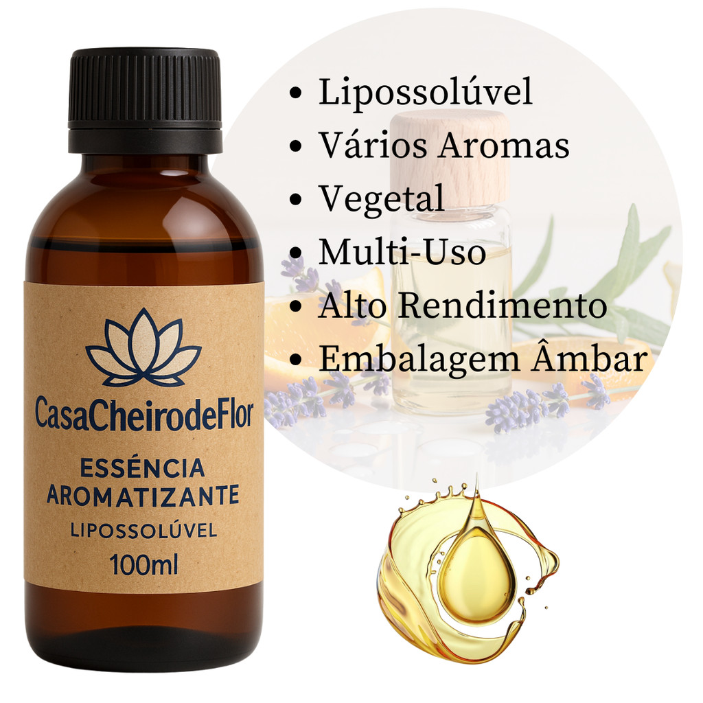 Imagem Essência Óleo Para Velas Aromáticas, Saboaria e Cosméticos