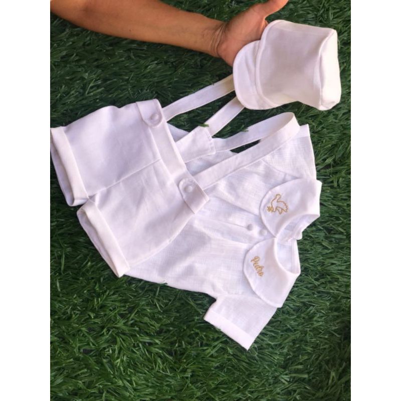 roupa de batizado infantil/ roupa de batizado com bordado/ roupa batizado infantil