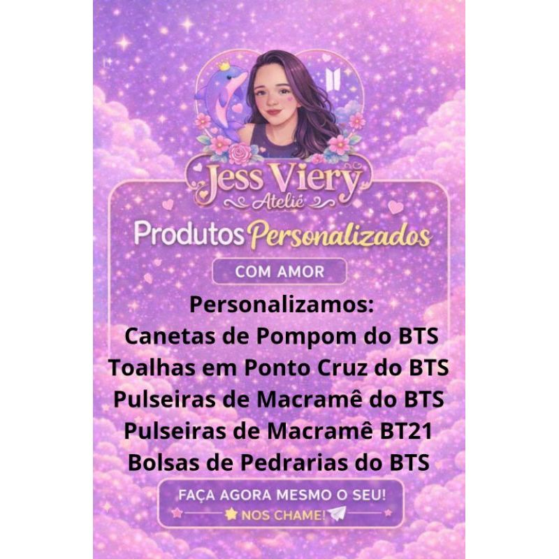 PRODUTOS PERSONALIZADOS BTS/BT21 em Oferta na Shopee