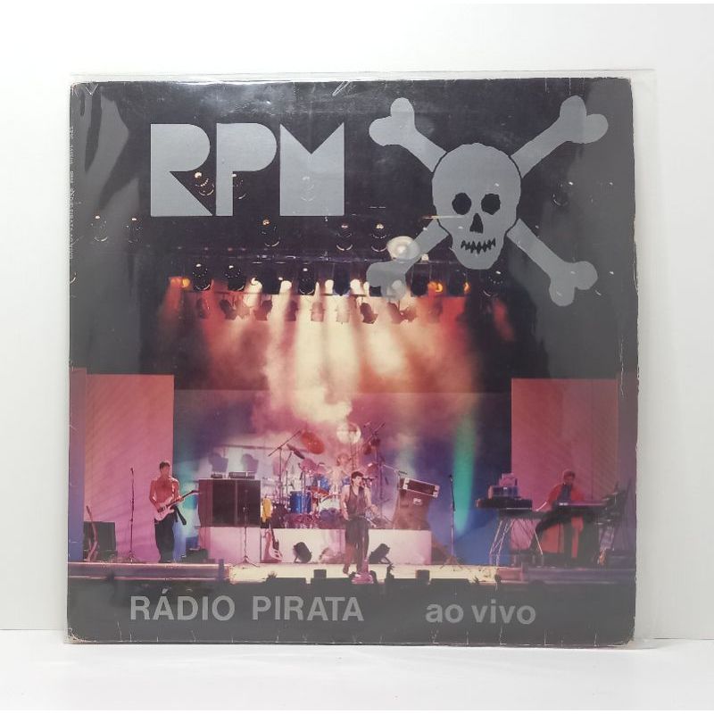 Disco Vinil LP RPM - Rádio Pirata Ao Vivo 1986