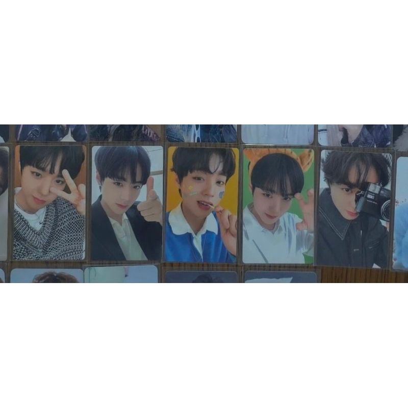 Park Jihoon photocard 360 The W Message My Collection Hot & Cold The Answer Blank Or Black 2