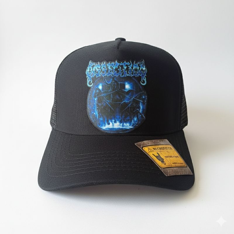 Boné Dissection The Somberlain Estampado Trucker