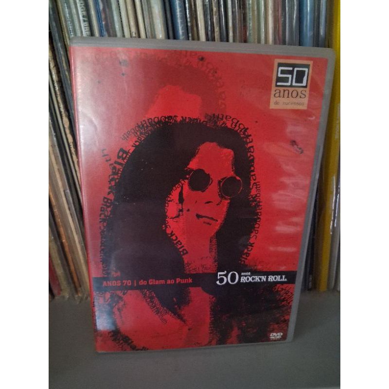 Dvd "Anos 70: Do Glam Ao Punk - 50 Anos Rock'n Roll Vg+
