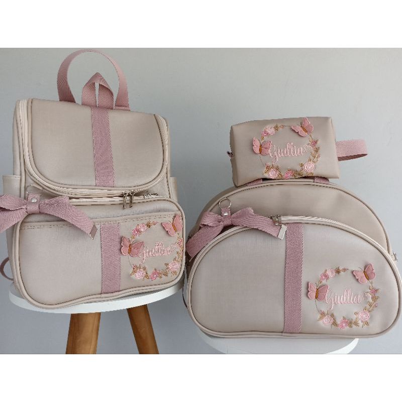 Bolsas Maternidade Personalizadas Jardim Rose