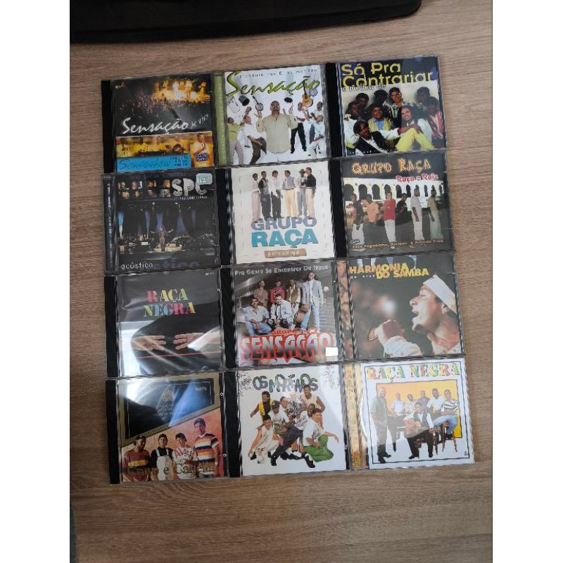 Cds Samba e pagode lote 1.