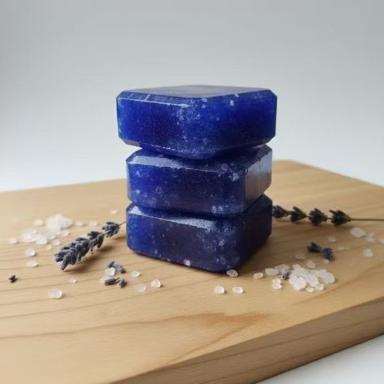 Sabonete de Anil com sal grosso Kit com 3 un 70g