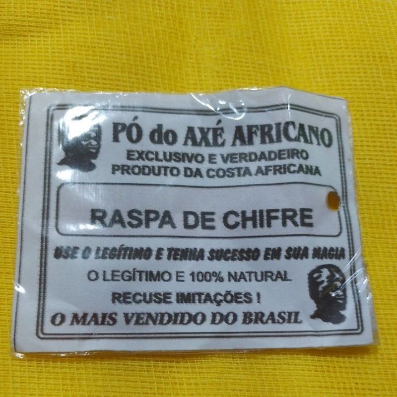 Pó africano Raspa de Chifre