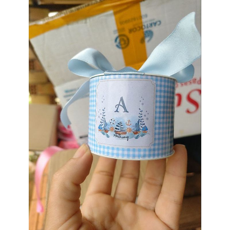 Tubolata Personalizada 5x6 cm • Lembrancinha Festa Infantil • Aniversário • Chá de Bebê • Brinde Personalizado