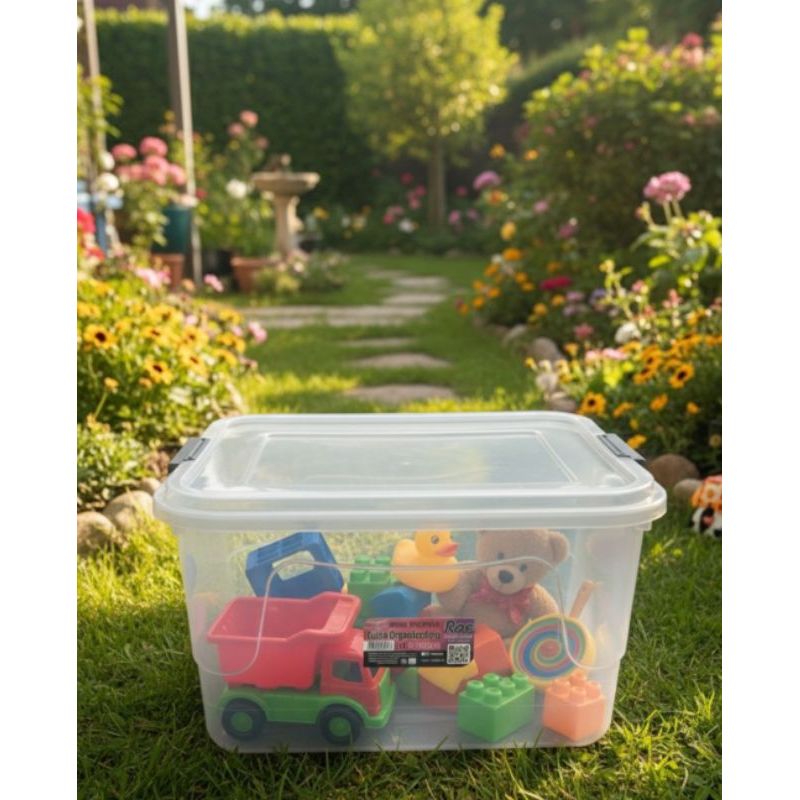caixa organizadora 15 litros/organizador de roupa/organizador de brinquedos/ kit caixas organizadoras