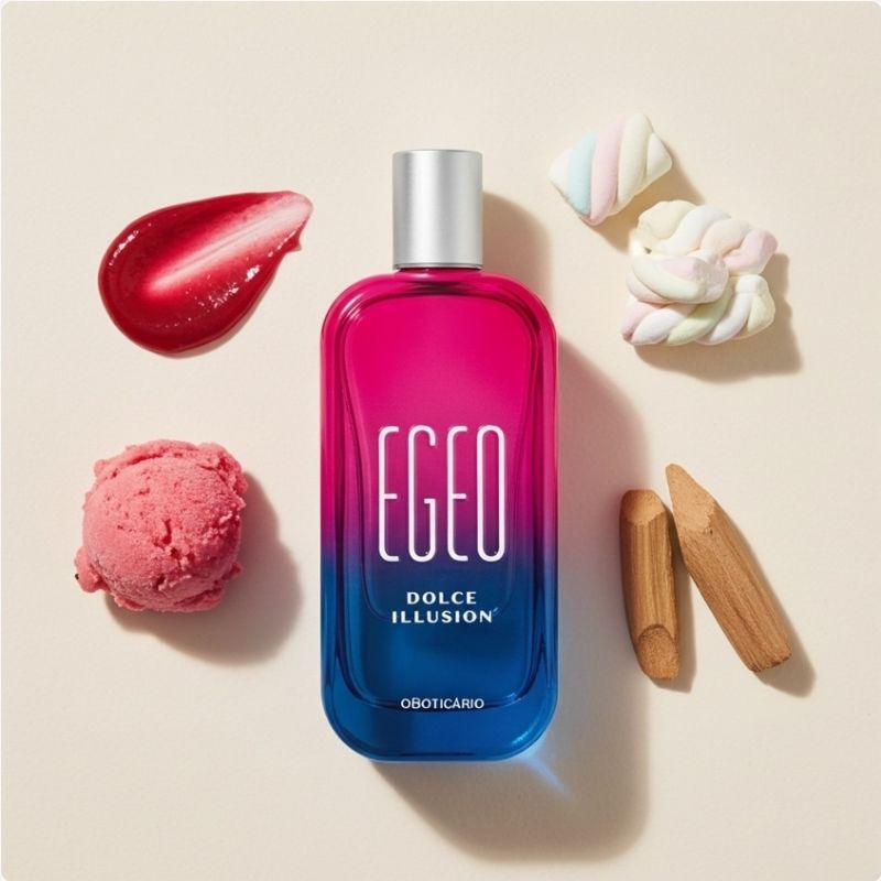 Egeo Dolce Illusion Desodorante Colônia 90ml Ou Creme Hidratante Desodorante Corporal Egeo Dolce Illusion 250g