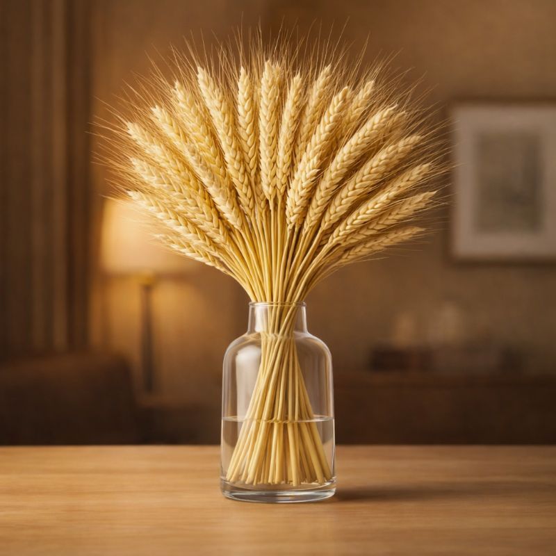 Trigo Seco 40 á 200 Galhos Decorativo para Arranjos e Decoração de mesas e vasos flor seca, flor artificial, sempre viva em Oferta na Shopee