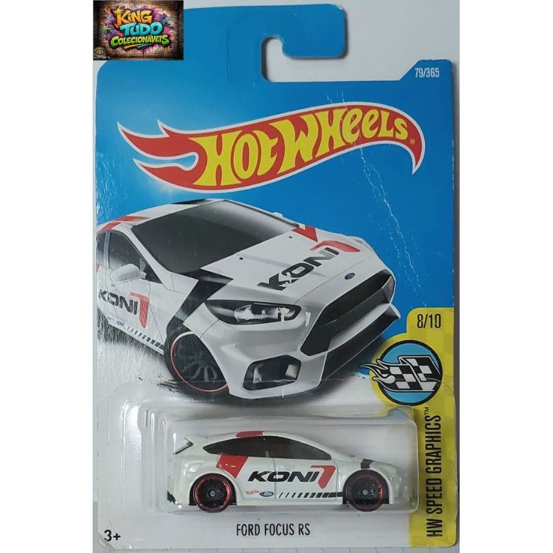 HOT WHEELS FORD FOCUS RS SPEED GRAPHICS