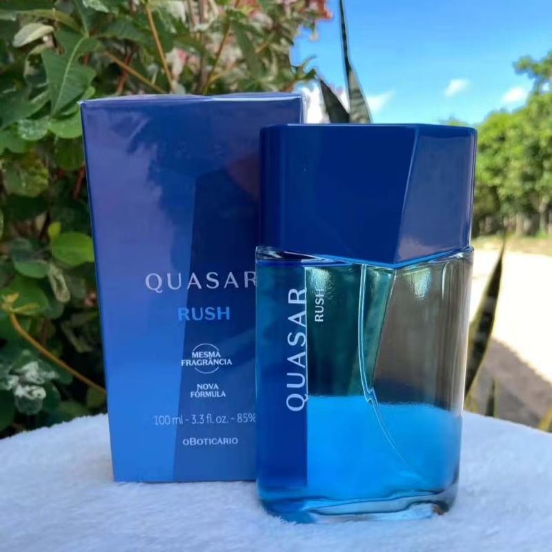 Perfume Quasar Rush 100ml Boticário Original em Oferta na Shopee