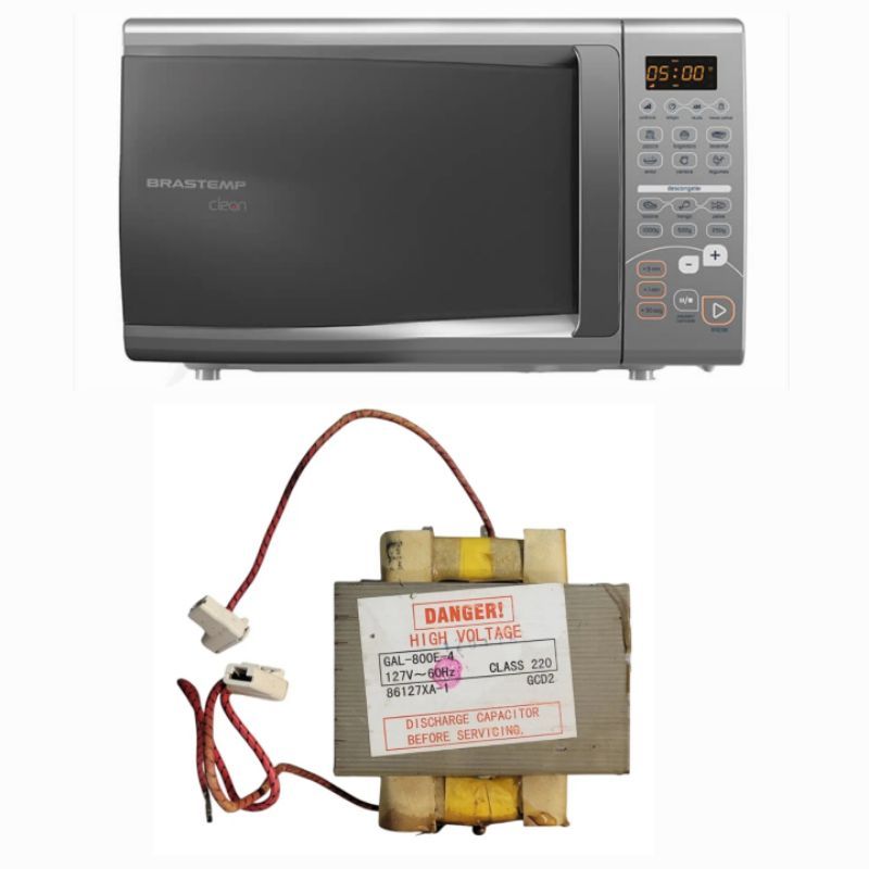 Transformador Microondas Brastemp Clean Bmc20 Bmc20af Gal-800e-4 127v 60hz Class 220