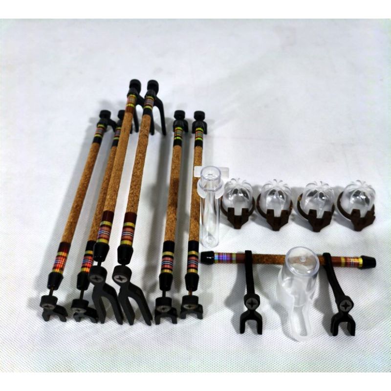 Kit PoleirosdeRegulagem! Para Coleiro/papa Capim! Luxo!!!!!!!! em Oferta na Shopee