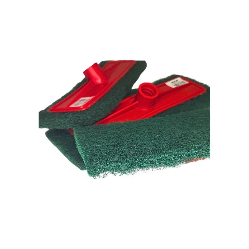 Kit 8 a 12 Rodo Limpeza Pesada esponja abrasiva piso azulejo s/ cabo — imagem 2 de 2