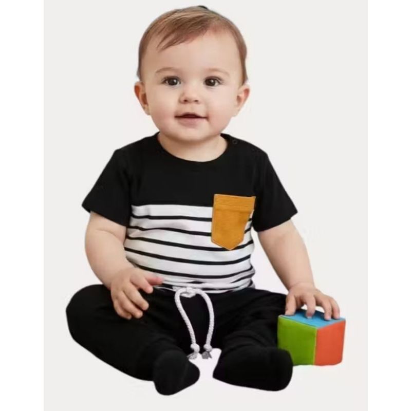 Conjunto Bebê Listrado