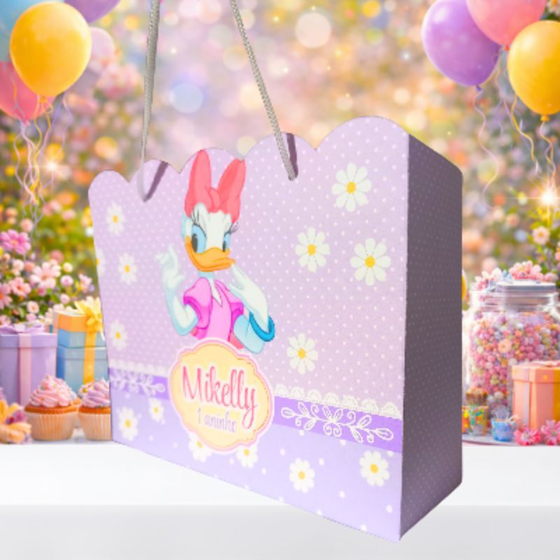 15 sacolinhas surpresas personalizadas margarida disney