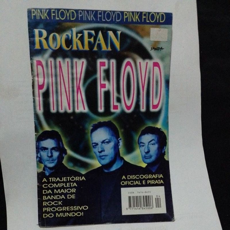 REVISTA ANTIGA BANDA PINK FLOYD 1990