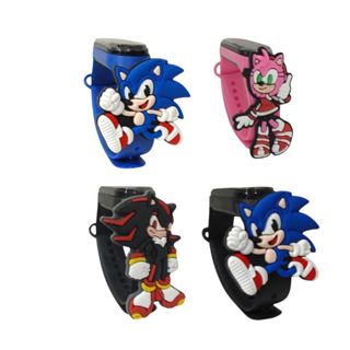 Relógio infantil/Sonic /Relógio digital LED/relógio do Sonic /Relógio turma Sonic/Relógio amy rose em Oferta na Shopee