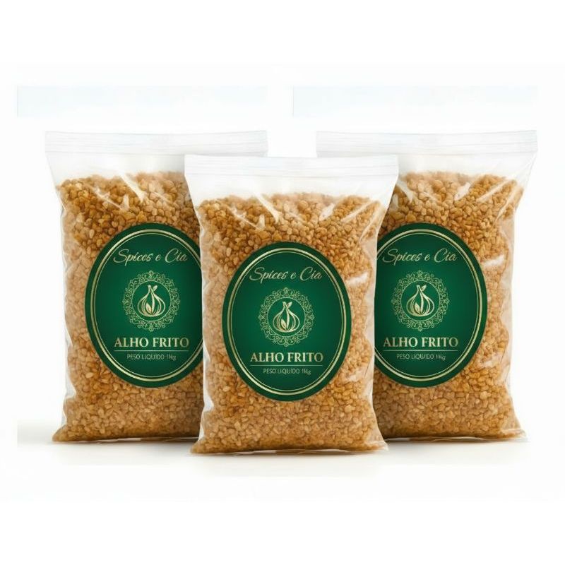 Alho Frito Crocante - Comprar com Melhor Preço em Essenciais para Culinária