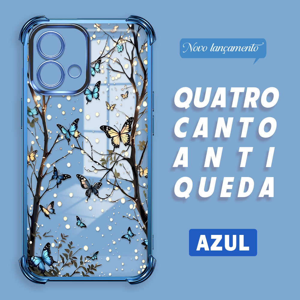 Capinha Para Motorola Moto G84 5G Capa De Celular Anti Impacto De Case FS0479