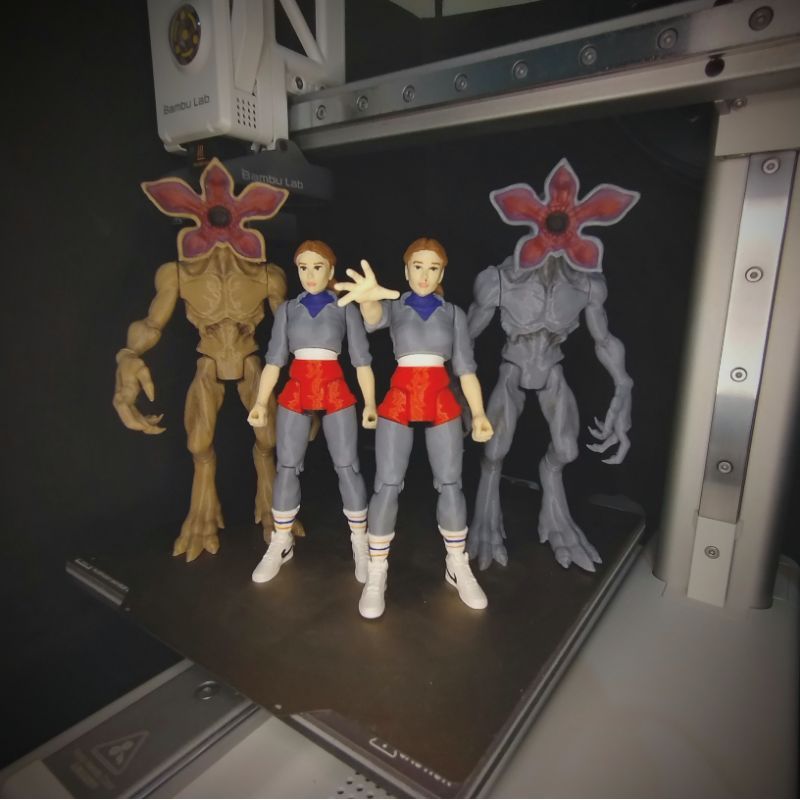 Boneco Articulado Stranger Things - Demogorgon / Eleven / Jane / Onze em Oferta na Shopee