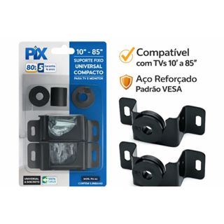 Suporte Universal para TV 10 a 85 Polegadas | Fixo | Padrão VESA | Aço Reforçado em Oferta na Shopee