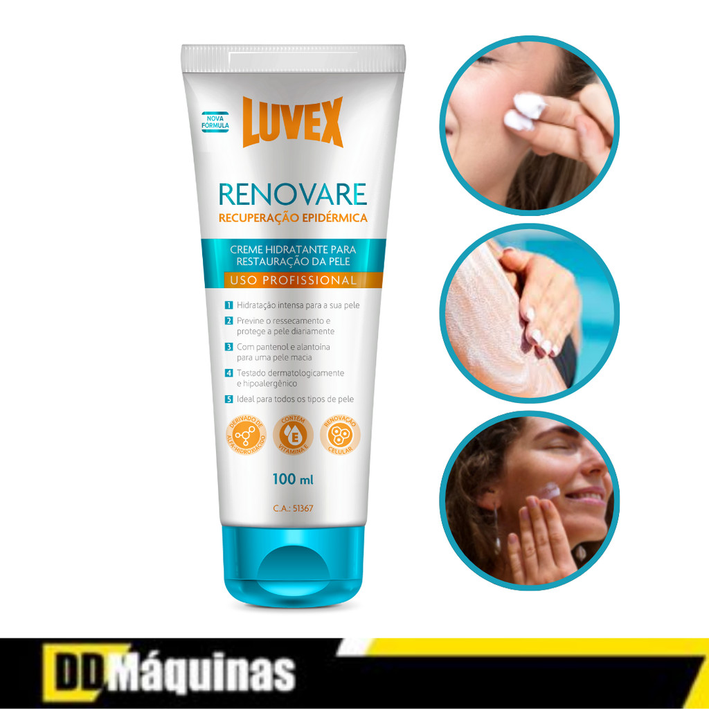 Creme Regenerador para Proteção da Pele 100g - Luvex
