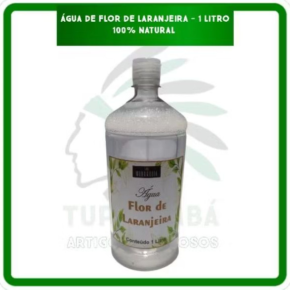 ÁGUA DE FLOR DE LARANJEIRA - 1 LITRO / ORIGINAL MONARQUIA em Oferta na Shopee